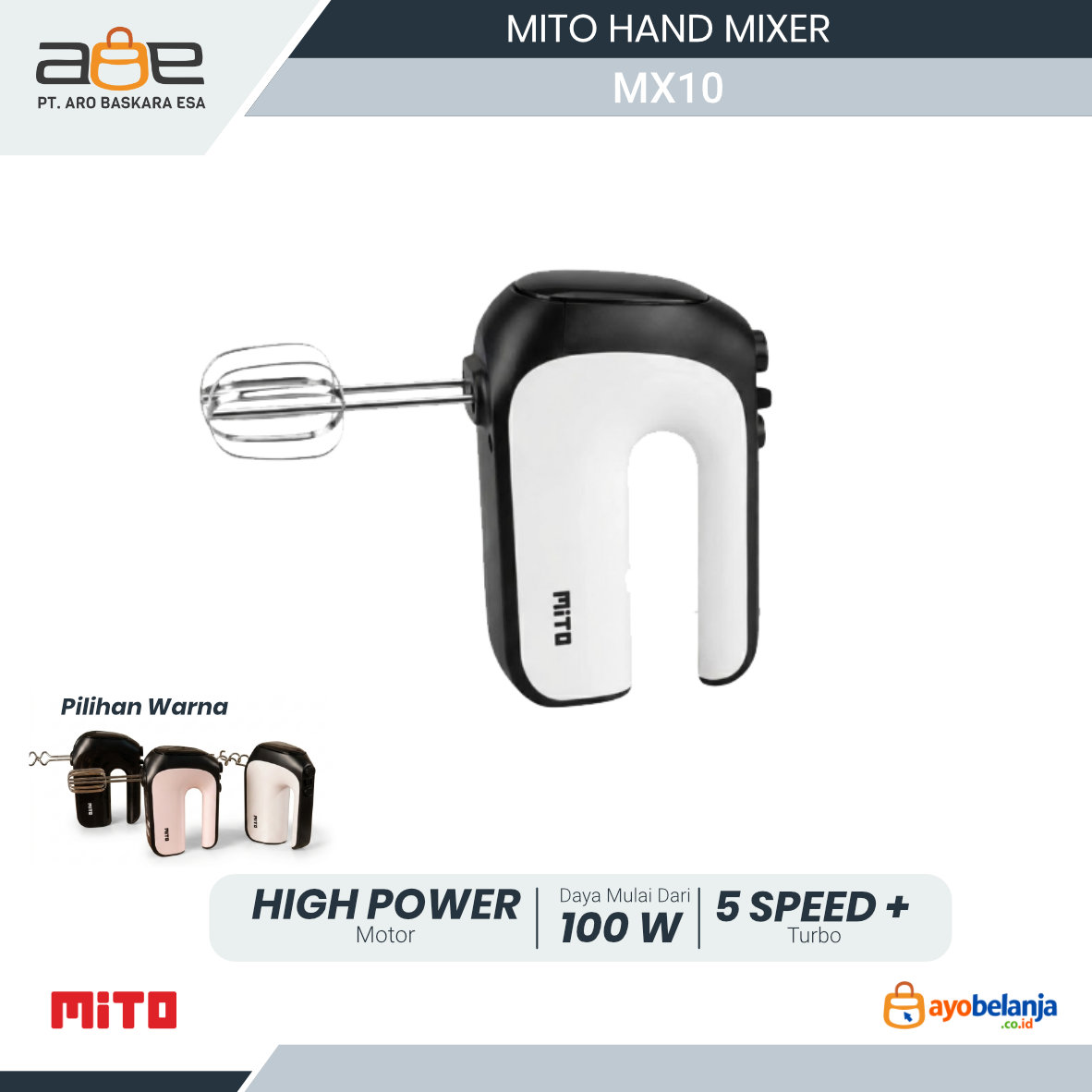 MITO - HAND MIXER - MX10